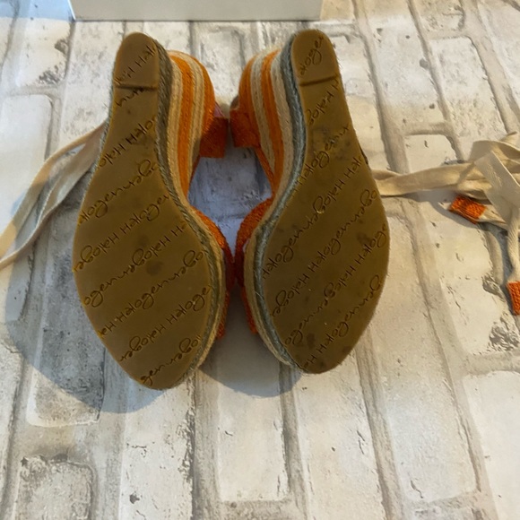 Halogen tangerine espadrilles. - Picture 5 of 5